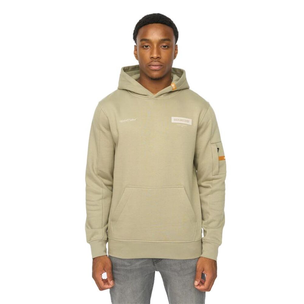 Duck and Cover Mens Marsak V2 Hoodie / Sage